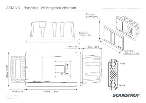 Atmos Dahili Hava İstasyonu 12V
