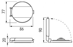 Quick güverte ayak şalteri