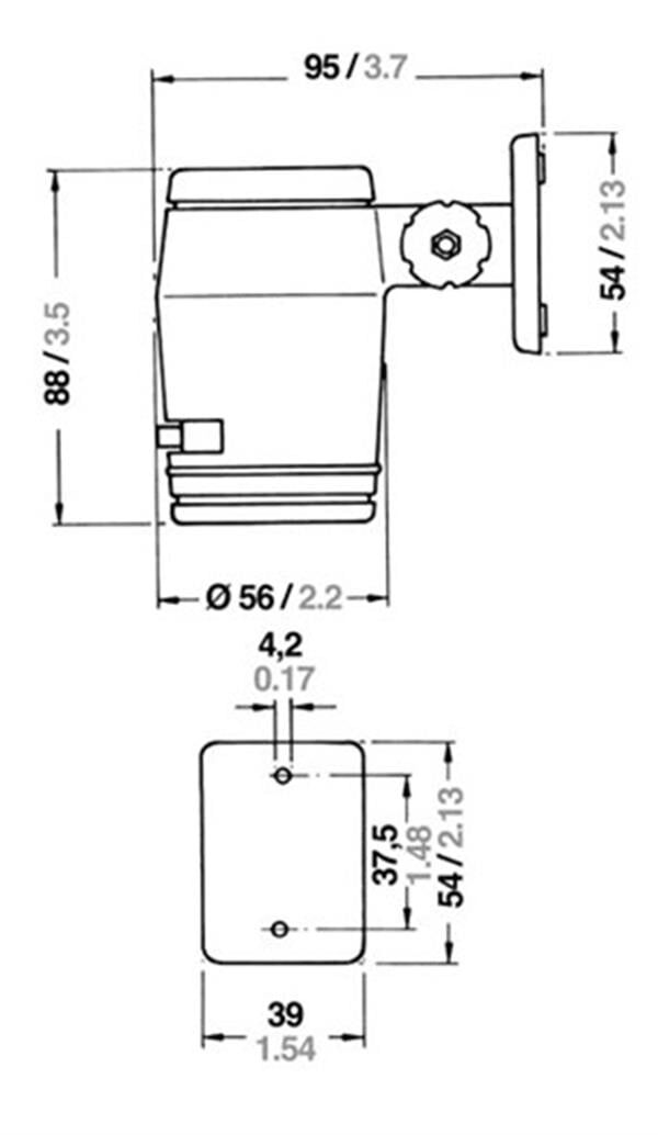 Aqua Signal Toronto Sabit Okuma/Harita Lambası :24V-5W