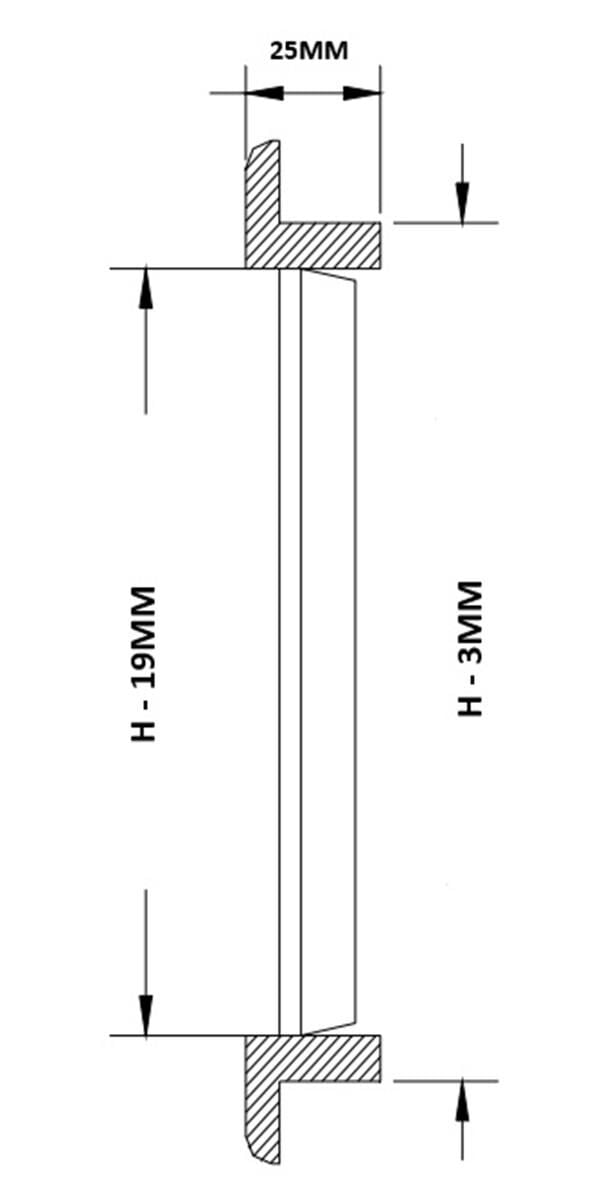 Hava çıkış ızgarası. Kiraz iki yönlü 305X152mm