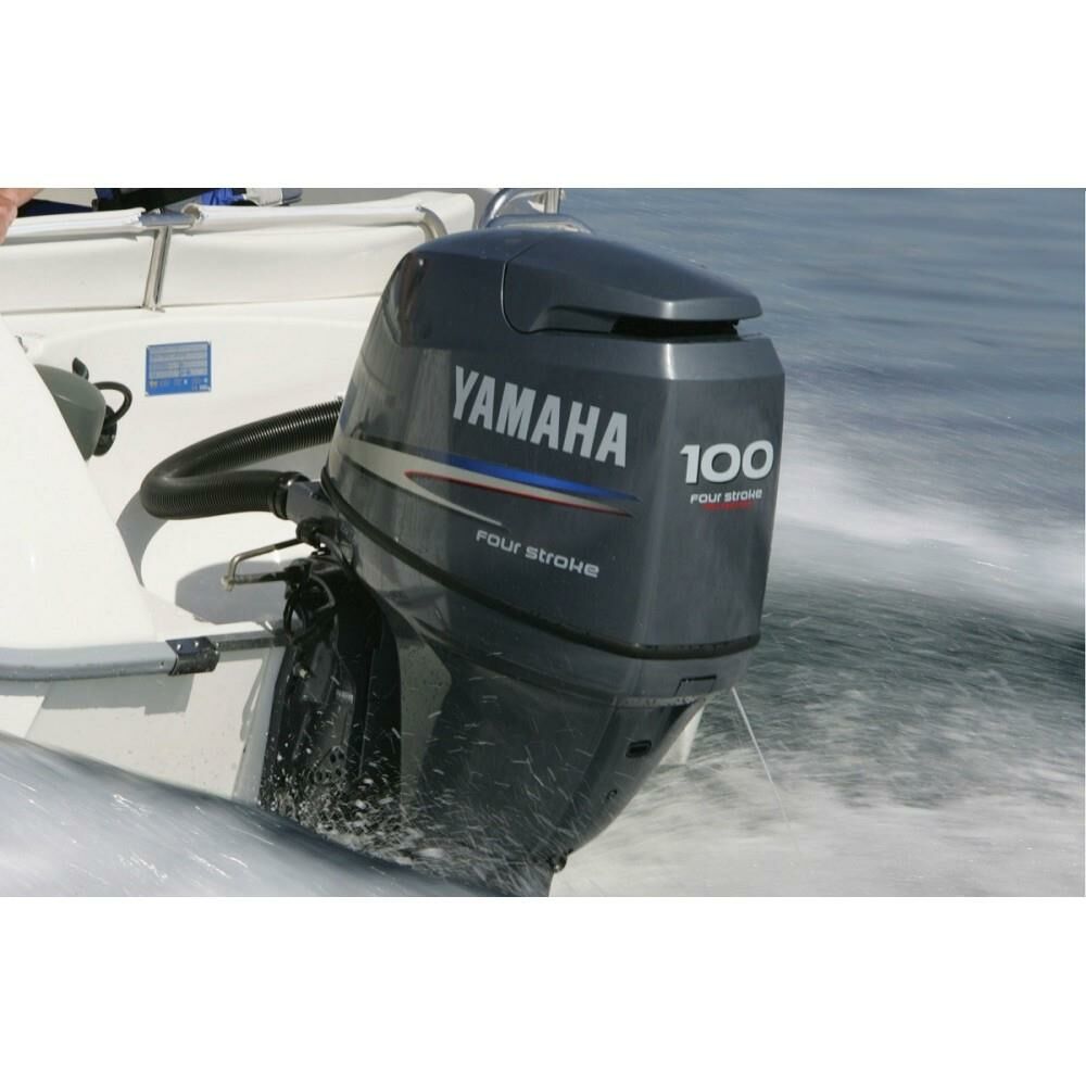 Yamaha F100 FETL Uzun Şaft Marşlı Trimli, Enjeksiyonlu