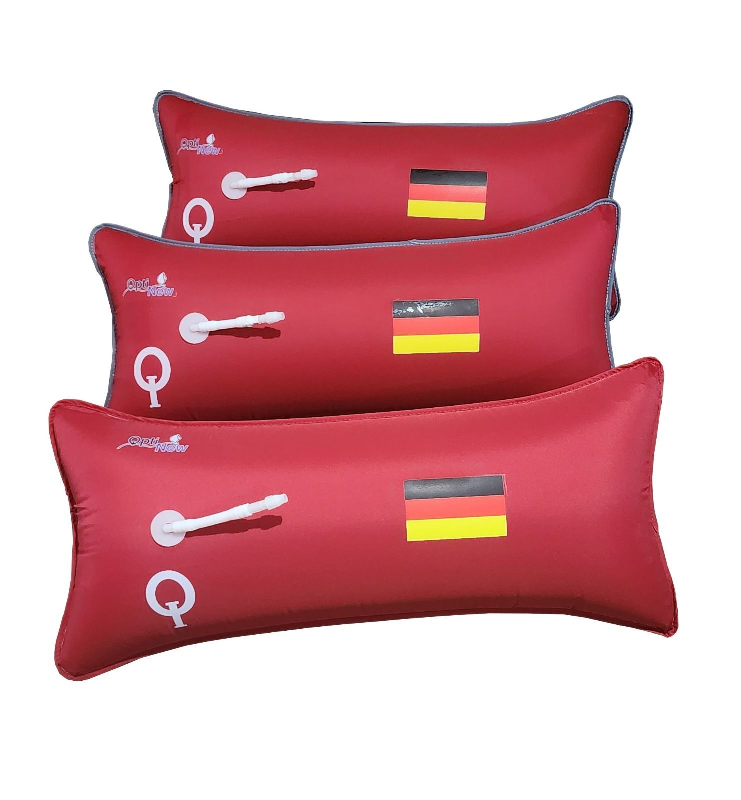 3'lü Set Hava Tankı Ülke Bayraklı Kırmızı (Customized 3 Bouncy Bag Set) 1302 New Zealand