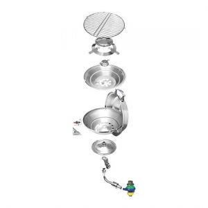 Magma Marine Kettle® 2 gazlı ocak/mangal kombinasyonu /368mm