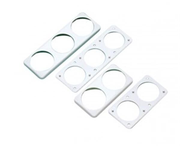 Priz montaj braketleri GRİ 3 LÜ 59,5X178,5MM