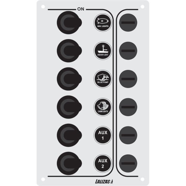 Kontrol Paneli ''Sp6 Ekonomi'',6 Su Geçirmez Anahtar