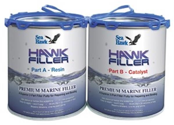 Sea Hawk Filler Epoksi Macun Half Gallon Kit (1.9 Lt)