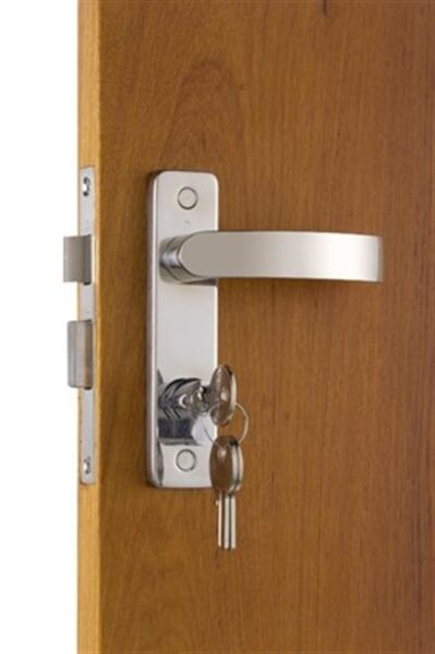 Silindirli kapı kilidi seti. Elit içeri sol