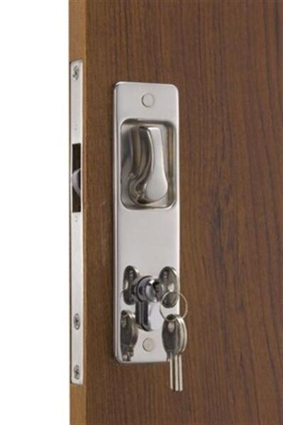 Kısa kollu kapı kilidi. Elit sürgülü karşılıklı