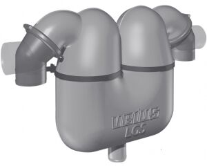 Jeneratör egzoz gaz/su ayırıcısı