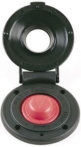 Irgat Güverte ayak şalteri Butonu Siyah (Up Düğmesi)