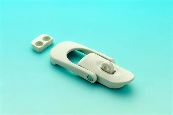 Plastik Gergili Kilit, Beyaz 115mm