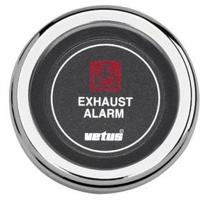 Vetus egzoz hararet alarmı monitörü