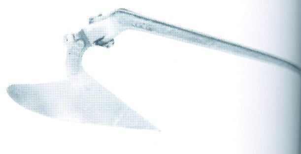 PULLUK ÇAPA, CQR TİP, DALDIRMA GALVANİZLİ,9kg