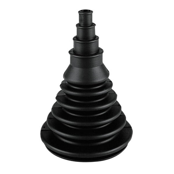 Cable Boot Flushmount, Ø115mm, cut-out Ø76mm, Black