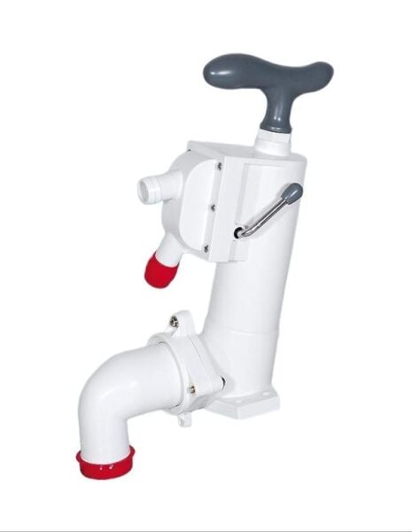 Komple Manuel Tuvalet Pompası, Açılı