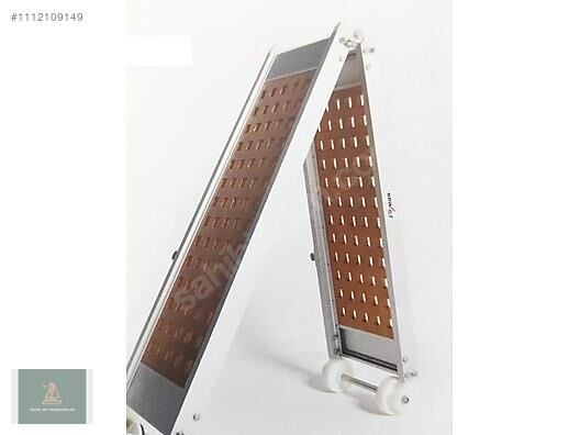 Pasarella Ahşap Basamaklı-Katlanır 15 kg En:35 cm Boy:250 cm