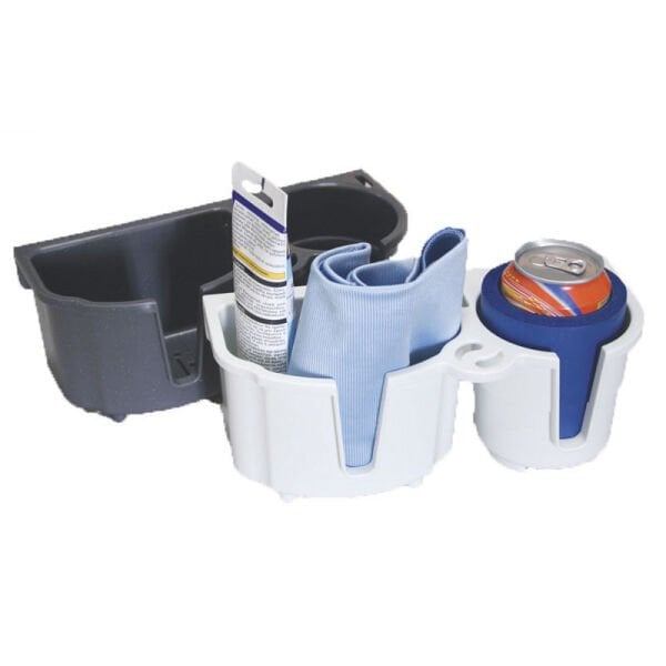 Düzenleyici &İçecek Tutucu ''Store-All'' , 26,5x11x10cm, beyaz