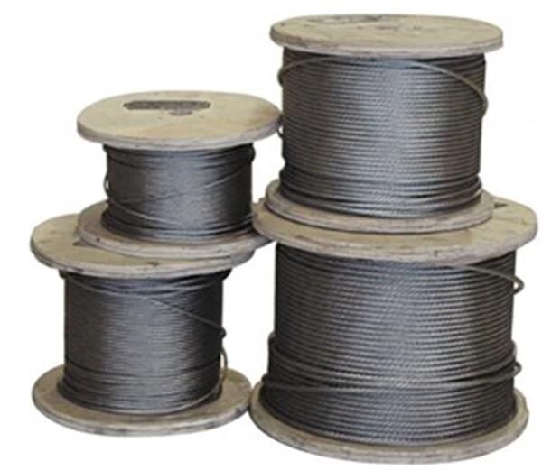 AISI 316 paslanmaz çelik halat 6MM