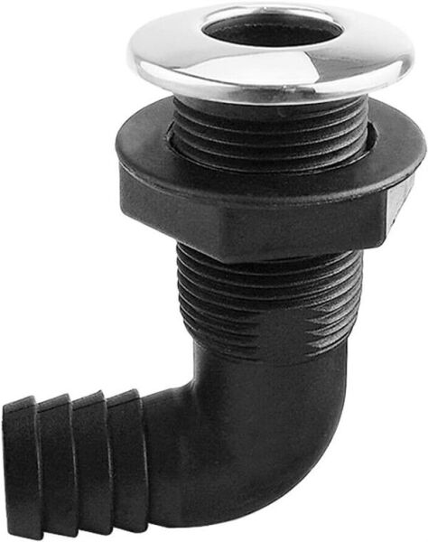 Plastik Firar, 90°. Pasl.Çelik Kafalı 3/4''