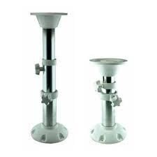 Masa Ayağı Teleskobik 3 Kademe Alüminyum , Beyaz 32-72 cm