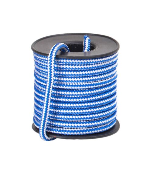 4mm İp Mavi Beyaz Kırçıllı 8mt 1558