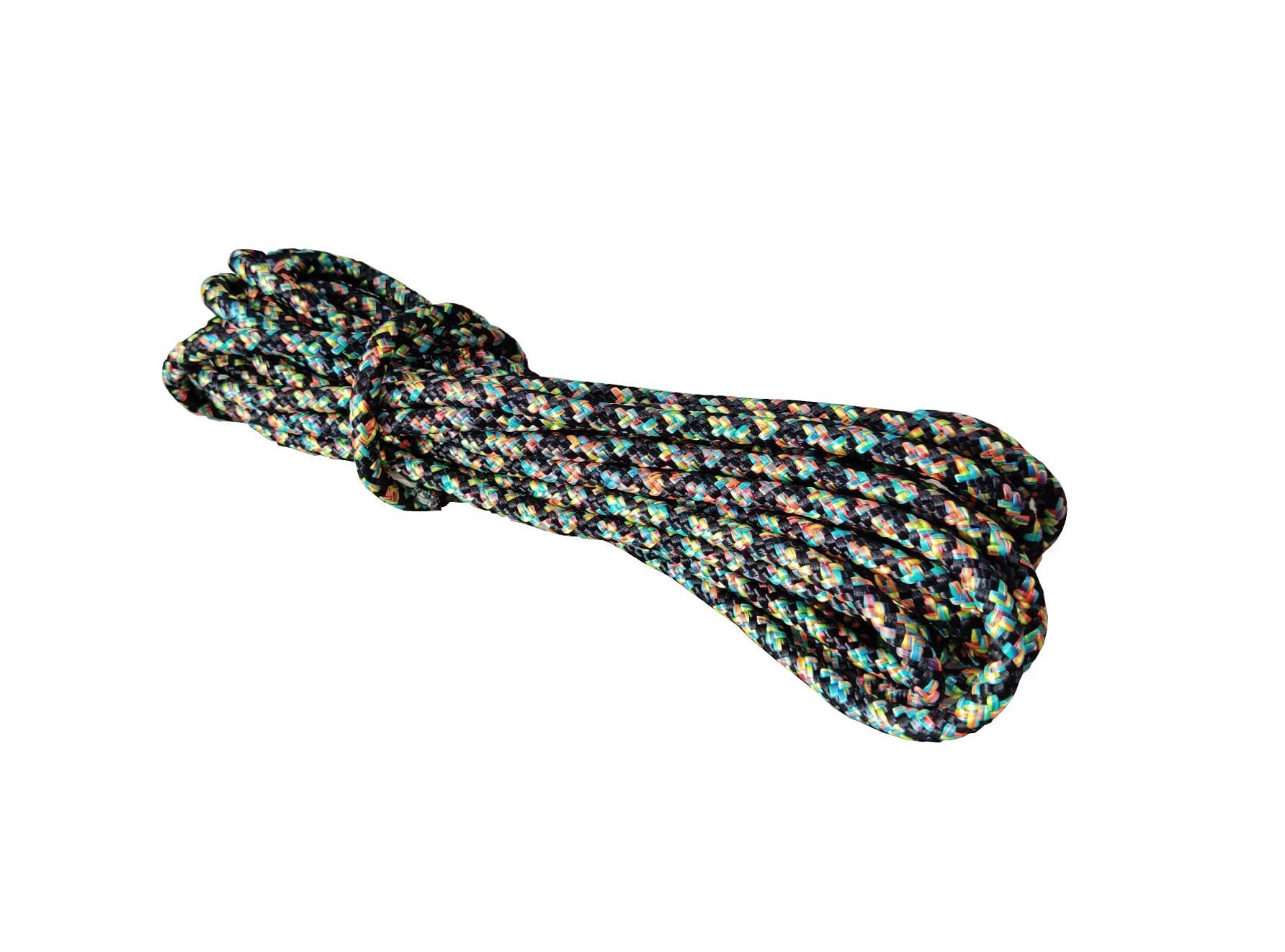 İskota 7,2mm Siyah Üzeri Renkli Yumuşak 7.2mt 1730