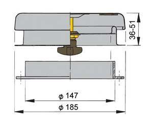 Vetus mantar tip havalandırmalar