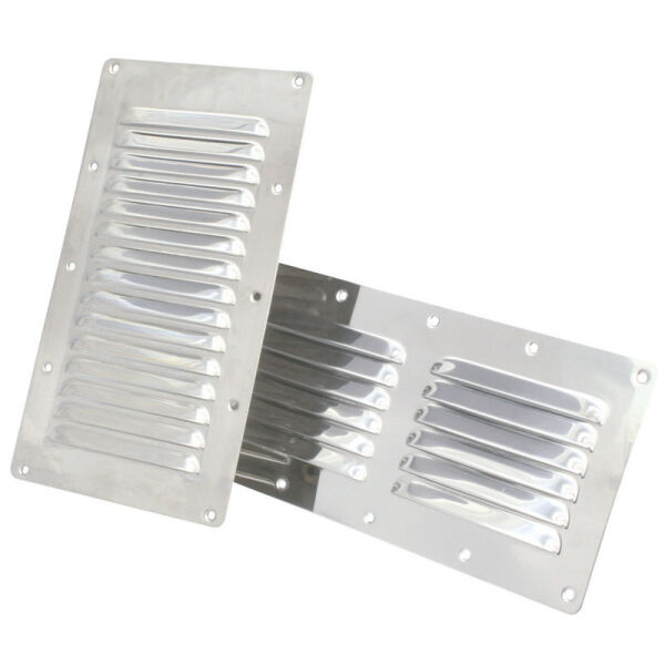 Havalandırma Menfezi, Inox 316, 228x127mm