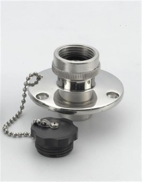 SU GİRİŞİ, AISI 316 PASLANMAZ ÇELİK 1/2'' - Ø70mm