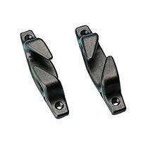 KURTAĞIZI, PLASTİK, SİYAH, 150X18MM (ÇİFT)