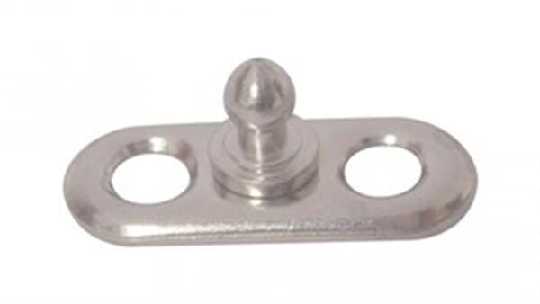 Tente Çıtçıtı Krom Kaplama Yüzeye Montaj