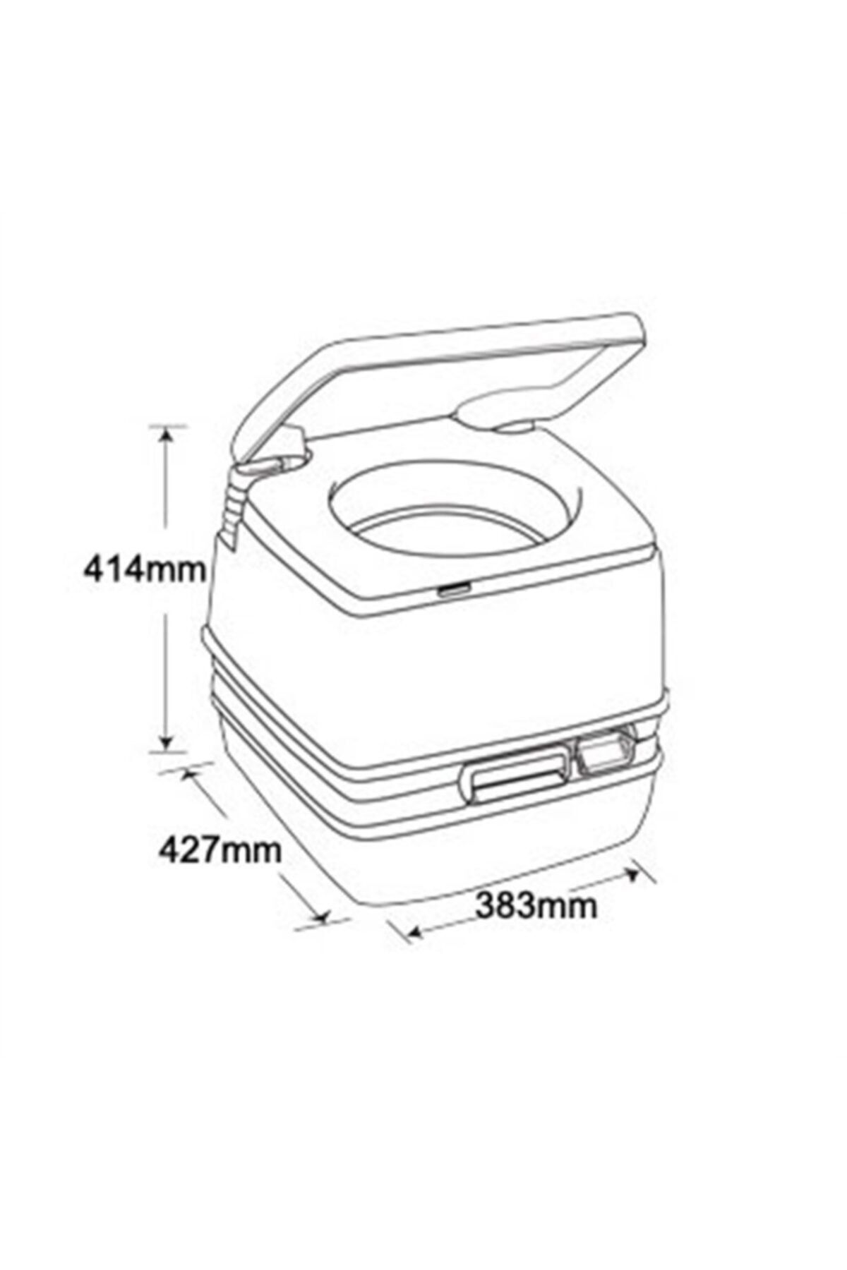 Thetford Porta Potti 165 21lt Atık Tankı, Portatif Tuvalet