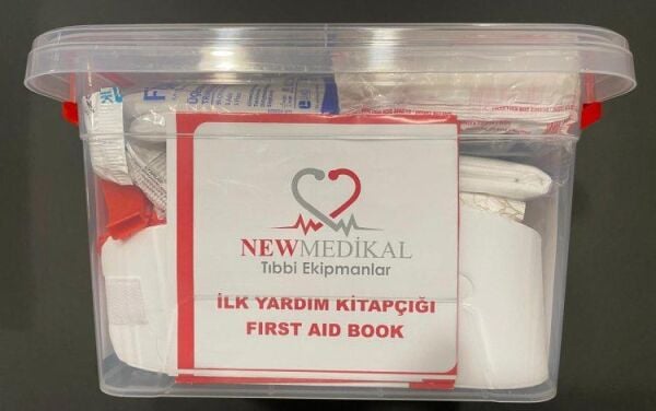 New Medikal 111 Parça Tekne ve Yat İlk Yardım Çantası - Sahil Sıhhıye & Sörvey Onaylı Deniz İlk Yardım Kiti