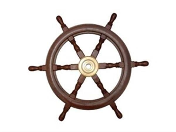 Ahşap Dümen Simidi 508mm