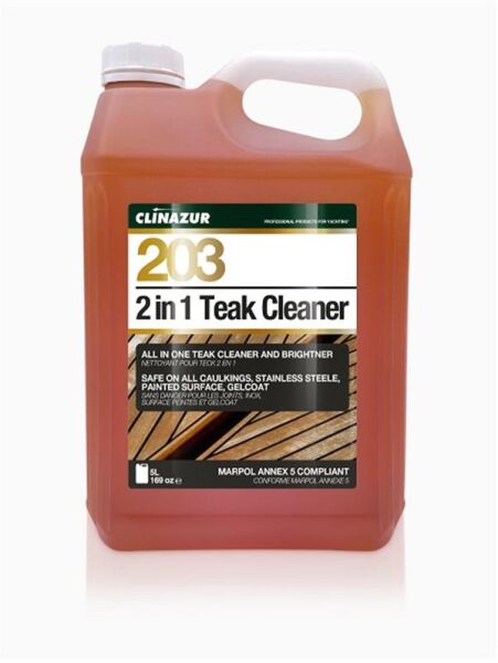 CLIN AZUR -203- 2 IN 1 TİK TEMİZLEYİCİ, 5 LT