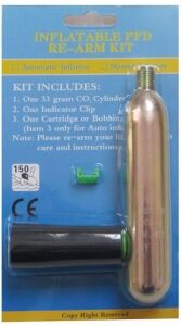 Otomatik şişme can yeleği için tekrar kullanım kiti