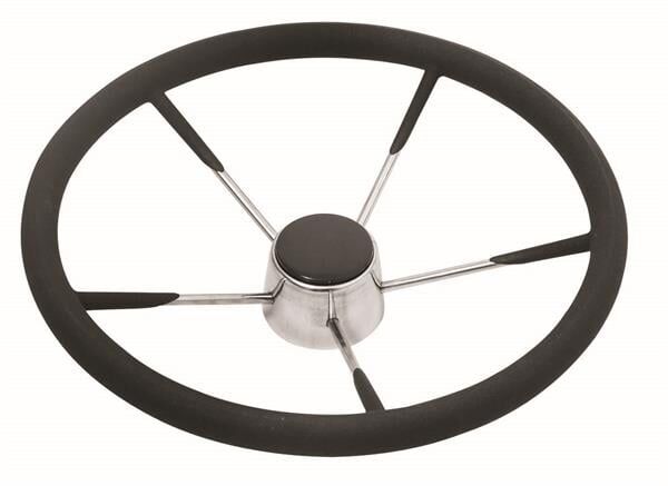 Dümen Simidi Siyah 34 Cm