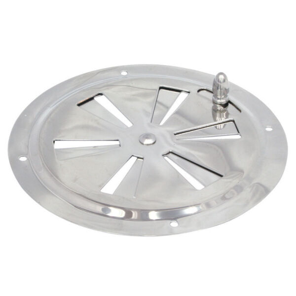 Havalandırma Menfezi, Inox 316, Ø125mm