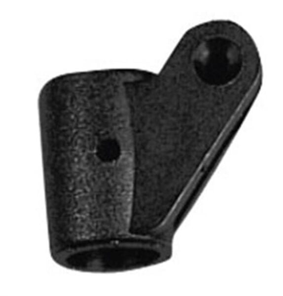 Tente Parçası, Plastik. Siyah Ø22mm