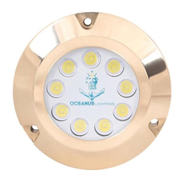 9 Led'li Su Altı Aydınlatma (Bronz Rg7)