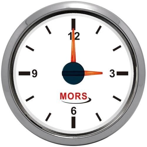 Zaman Saati Beyaz 12-24 V Çap:55mm