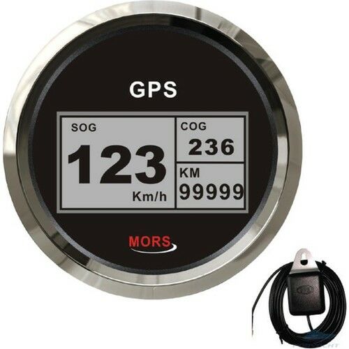 Sürat Göstergesi 55 Mph Siyah Gps Antenli