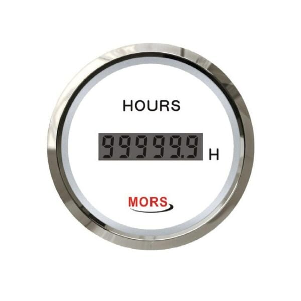 Dijital Motor Zaman Saati 12-24 Volt Beyaz