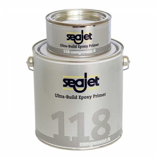 Seajet 118 Ultra Build Epoxy Primer Boya Astarı Gümüş 2,5 Lt