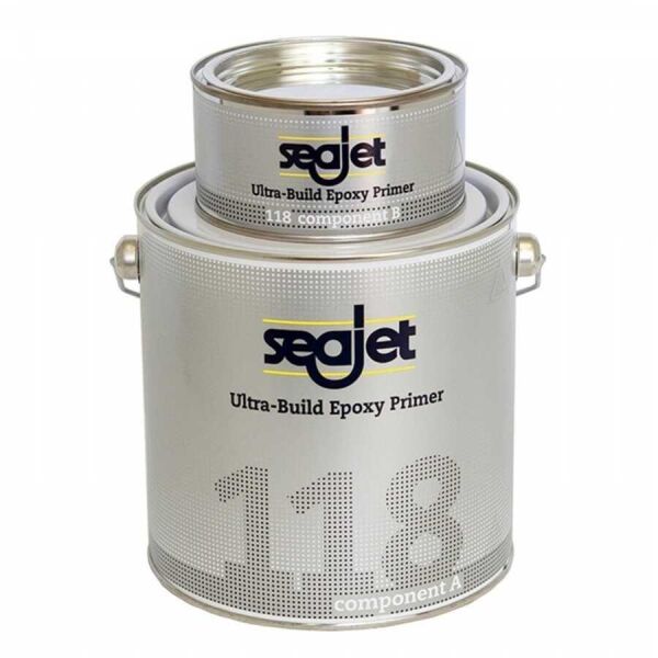 Seajet 118 Ultra Build Epoxy Primer Boya Astarı Gümüş 2,5 Lt