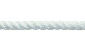 3 kollu, örgülü polyester halat