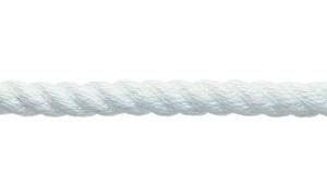 3 kollu, örgülü polyester halat