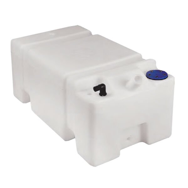 ERCOLE Su Tankı 70L,w/o Cap, 45° Deck Filler Ø38mm,L.800mm