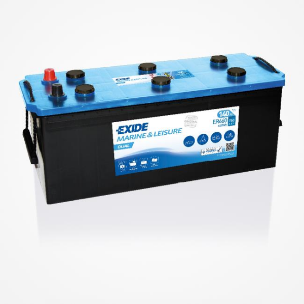 Exide Dual Flooded 12V 140H