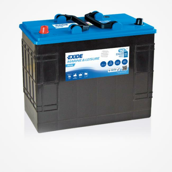 Exide Akü Dual Flooded 12V 142AH